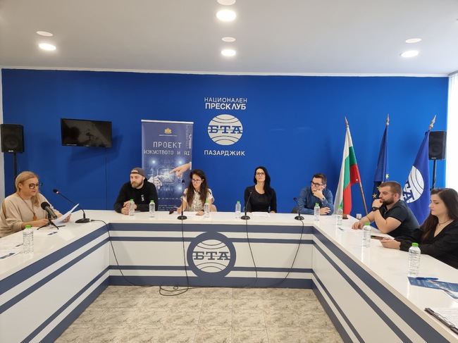 Представяне на проект „Изкуството и AI“