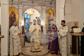 Лозница - храм - нов свещеник