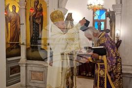 Лозница - храм - нов свещеник