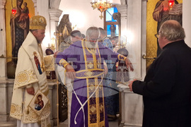 Лозница - храм - нов свещеник