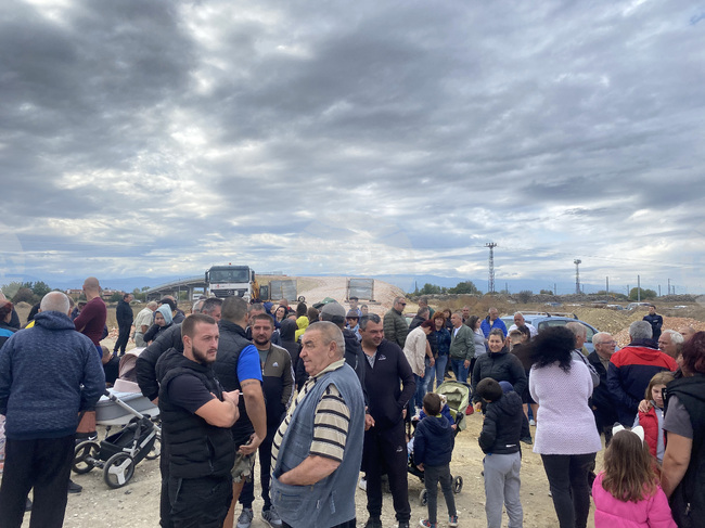 Село Трилистник - протест