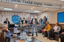 Добрич - партия "Има такъв народ" - Тошко Йорданов - среща