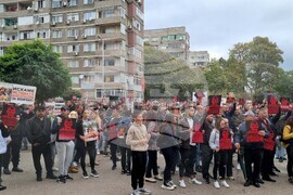 Търговище - протест