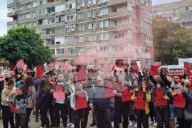 Търговище - протест