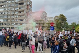 Търговище - протест