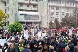 Търговище - протест