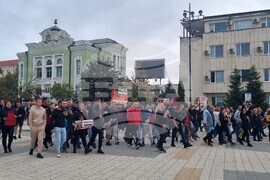 Търговище - протест