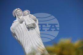 Разлог - Богородица с Младенеца - скулптура - откриване