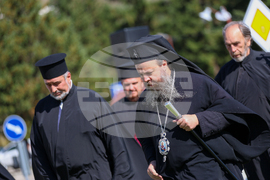 Разлог - Богородица с Младенеца - скулптура - откриване