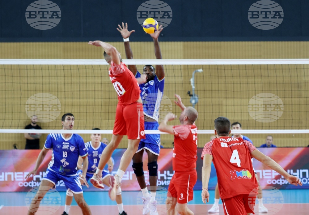 Волейбол - Левски - ЦСКА - Суперкупа - полуфинал