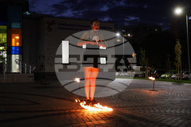 Бургас - Фестивал за улични изкуства - огнено шоу