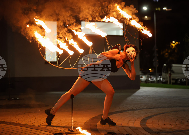 Бургас - Фестивал за улични изкуства - огнено шоу