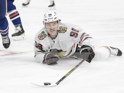 Blackhawks Oilers Hockey