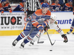 Blackhawks Oilers Hockey