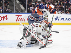 Blackhawks Oilers Hockey
