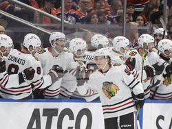 Blackhawks Oilers Hockey