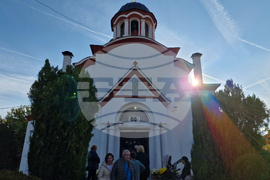 Костенец - храм "Свети Георги" - патриарх Даниил - литургия