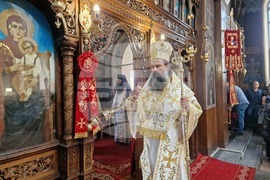 Костенец - храм "Свети Георги" - патриарх Даниил - литургия