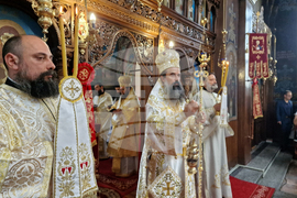 Костенец - храм "Свети Георги" - патриарх Даниил - литургия