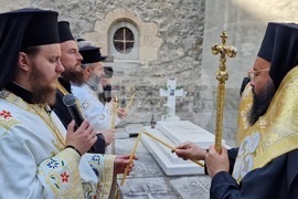 Пловдив - храм “Успение Богородично” - заупокойна литургия - панихида