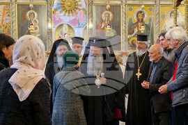 Пловдив - храм “Успение Богородично” - заупокойна литургия - панихида