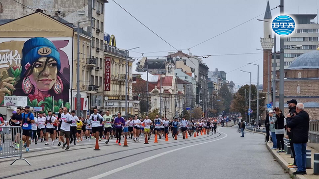 Близо 6500 бягаха на Софийския маратон