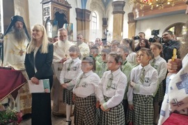 Костенец - храм "Свети Георги" - патриарх Даниил - литургия