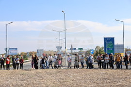Село Труд - жители - нередовен градски транспорт - протест