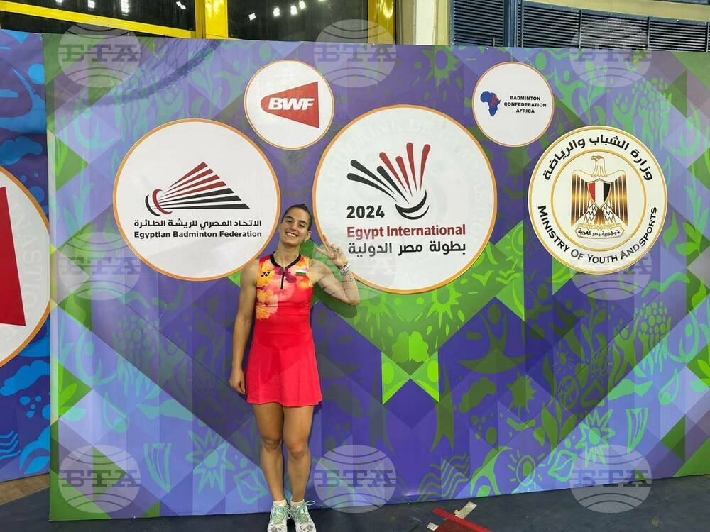 Bulgarian Badminton Player Stefani Stoeva Wins Women's Singles Title in Cairo