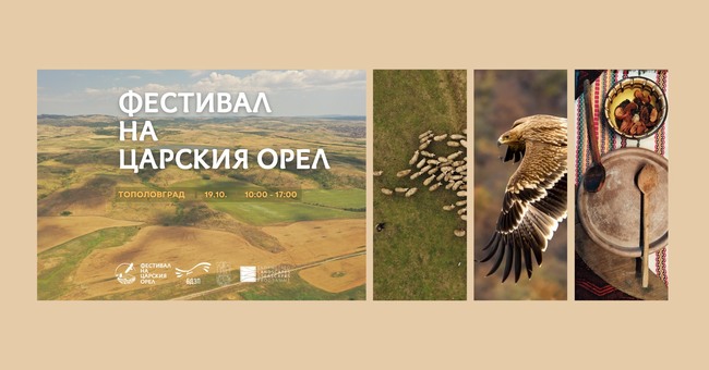 Българско дружество за защита на птиците: Сакар посреща Фестивала на царския орел на 19 октомври в Тополовград