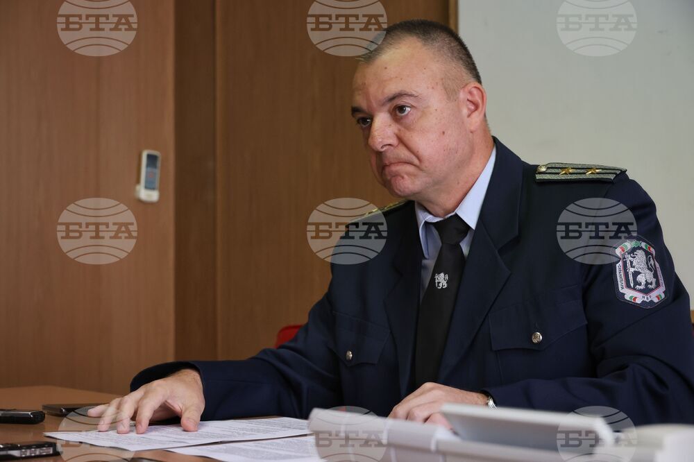 Бургас - Областна дирекция на МВР - брифинг