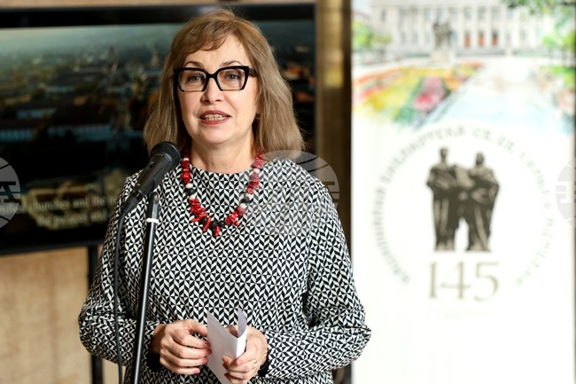 Национална библиотека „Св. св. Кирил и Методий“ - литературен кът - Румъния - откриване