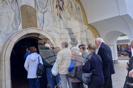 Петрич - местността Рупите - храм "Света Петка Българска"