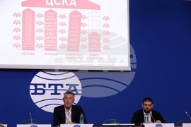 Национален пресклуб на БТА - София - ПФК „ЦСКА-София” АД - пресконференция 
