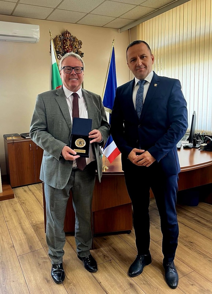 ОА Благоевград: Френският посланик в България посети Областна администрация Благоевград
