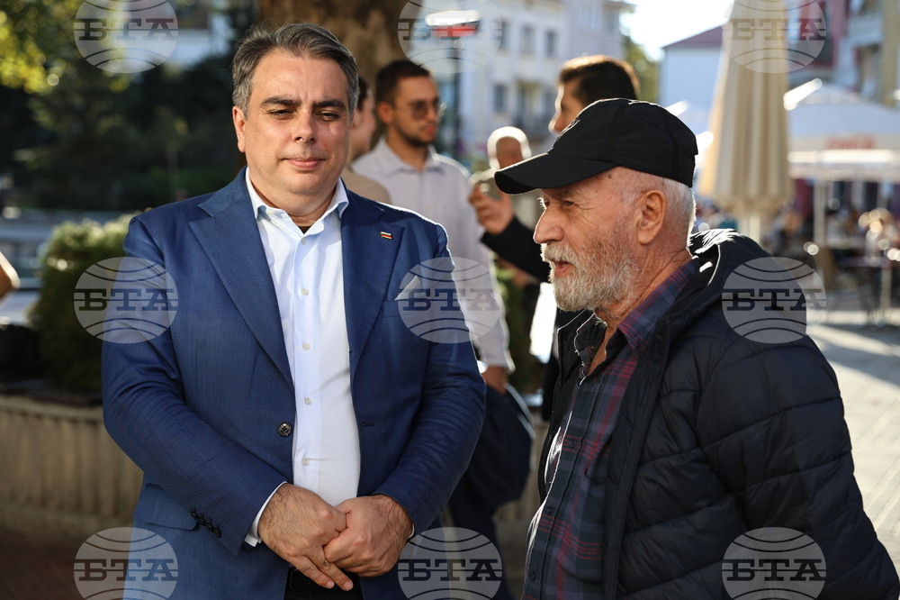 Пловдив - Асен Василев - среща с граждани