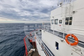 Научноизследователски кораб „Св. св. Кирил и Методий“ - Антарктида - ден 13 - Испания - Картахена - пристанище - отплаване