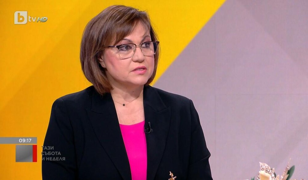 Нинова: Моментът е ключов за съставяне на правителство с третия мандат, при когото и да отиде
