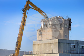 Варна - Рейдова кула - събаряне