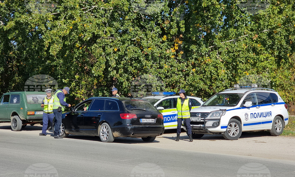 Видин - квартал „Нов път“ - полицейска акция