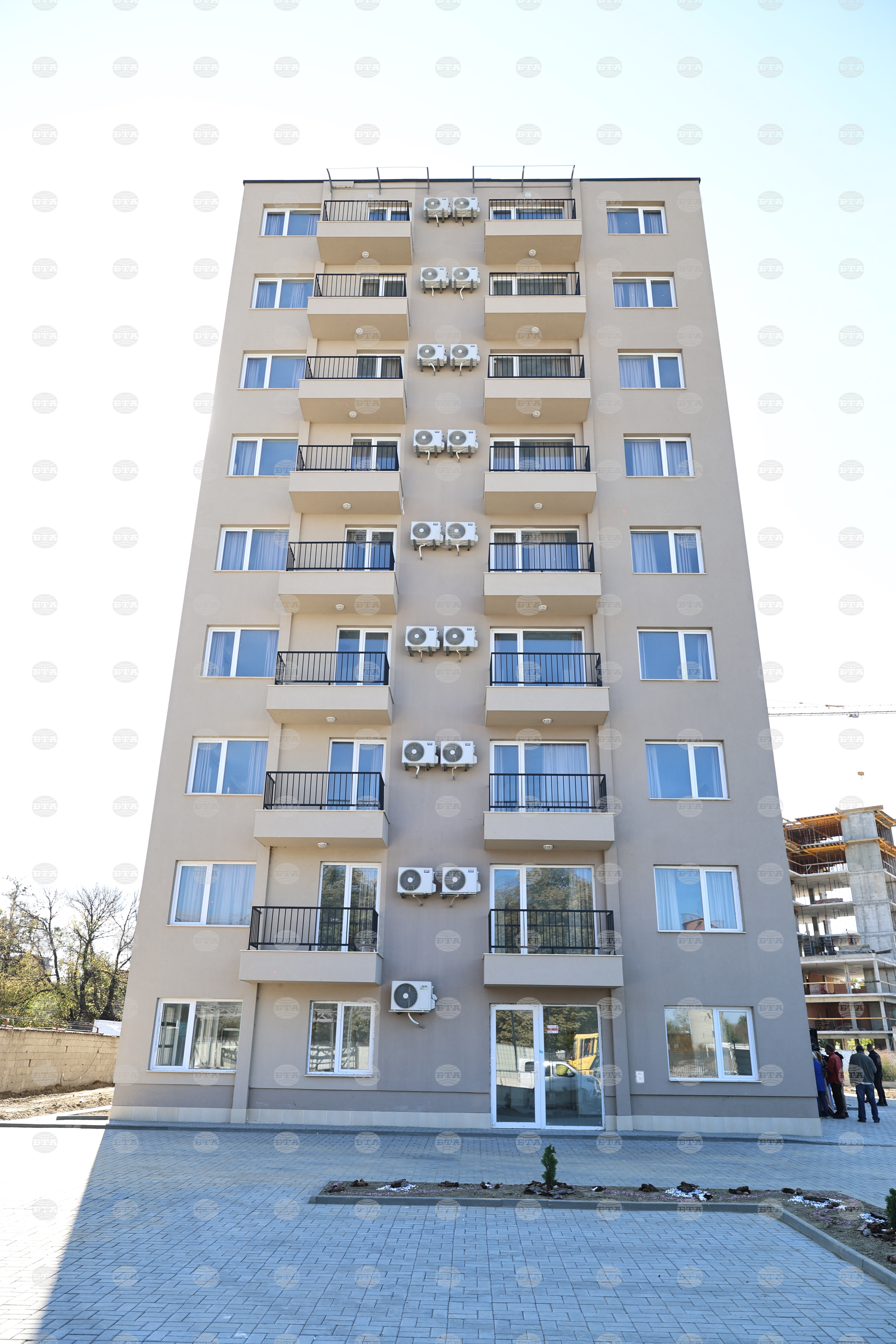 Пловдив - новопостроени социални жилища - откриване