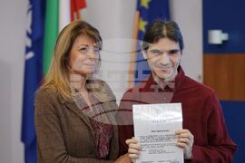 Национален пресклуб на БТА София - Съюз на слепите в България - отличия - Десислава Радева