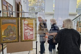 Разград - библиотека - Еленко Петков - изложба