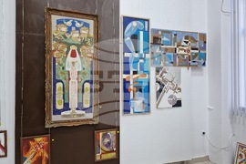 Разград - библиотека - Еленко Петков - изложба