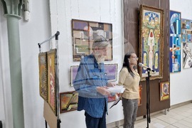 Разград - библиотека - Еленко Петков - изложба