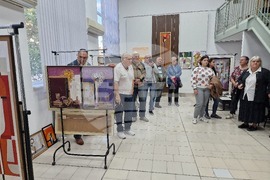 Разград - библиотека - Еленко Петков - изложба