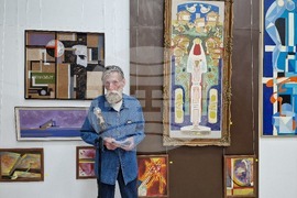 Разград - библиотека - Еленко Петков - изложба