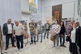 Разград - библиотека - Еленко Петков - изложба