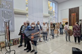 Разград - библиотека - Еленко Петков - изложба