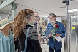 Разград - библиотека - Еленко Петков - изложба